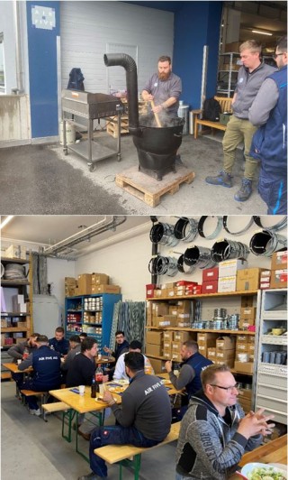 Ausschnitt Grillfest