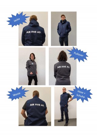 Zusammenstellung Bilder Kleider